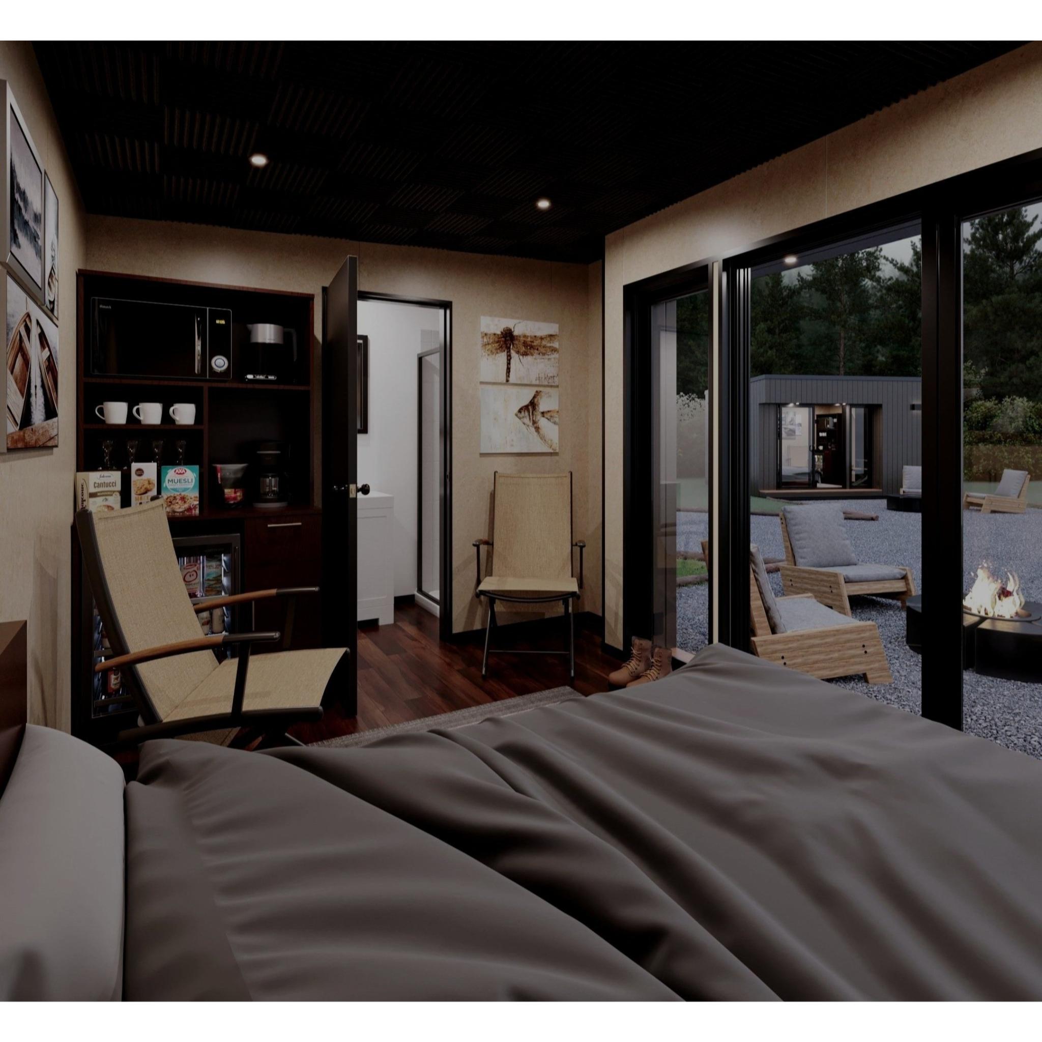 Mini-O Turnkey Outdoor Pod - The Sixteen BnB Pod