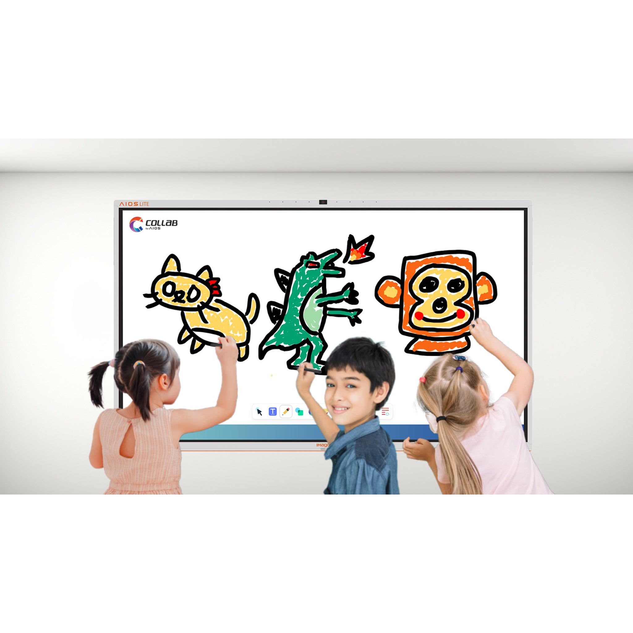 IMAGO AIOS LITE Interactive Smart Board with Chrome OS Flex