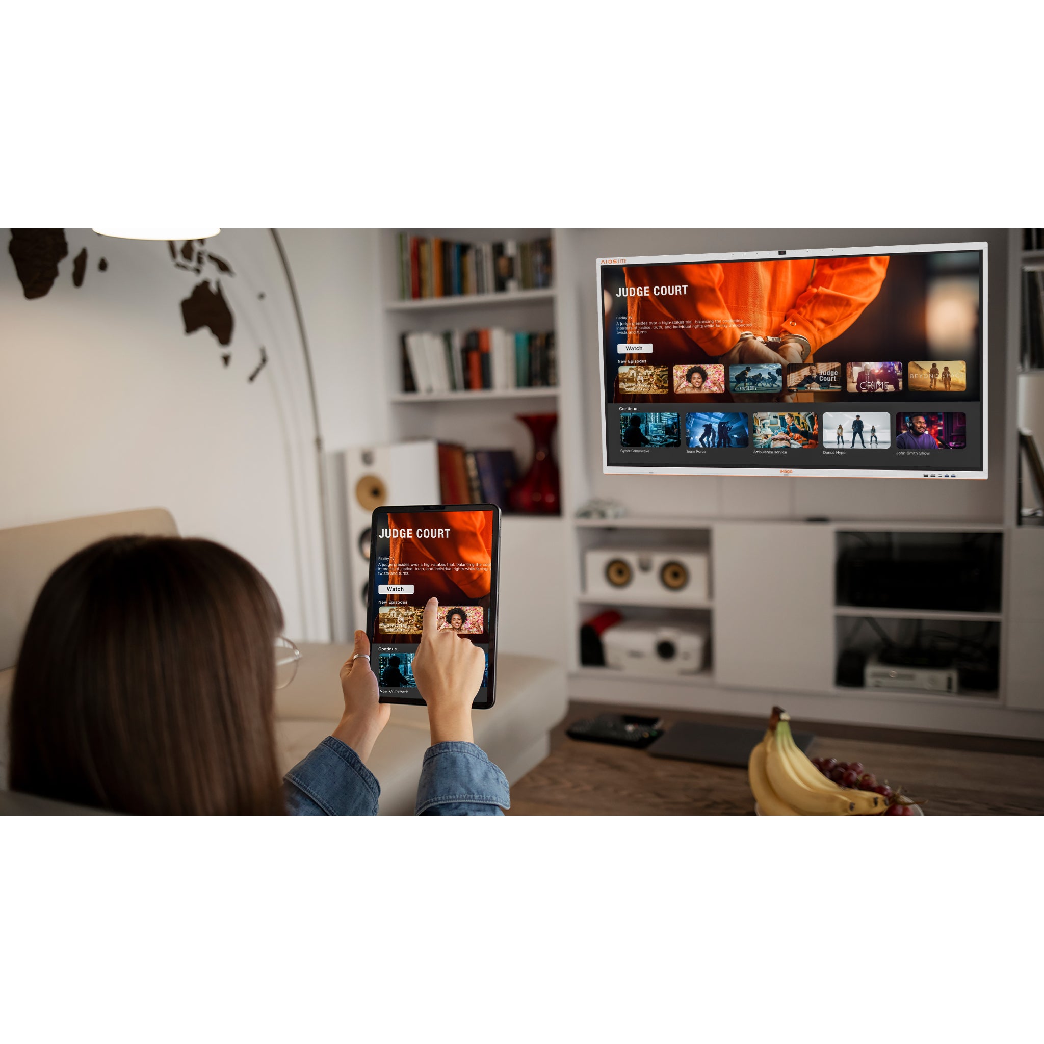 IMAGO AIOS LITE Interactive Smart Board with Chrome OS Flex