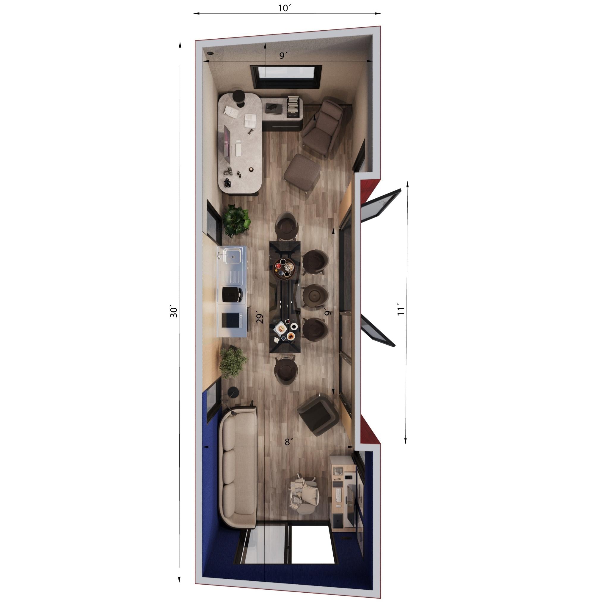 Mini-O Outdoor Pod - The Station Pod