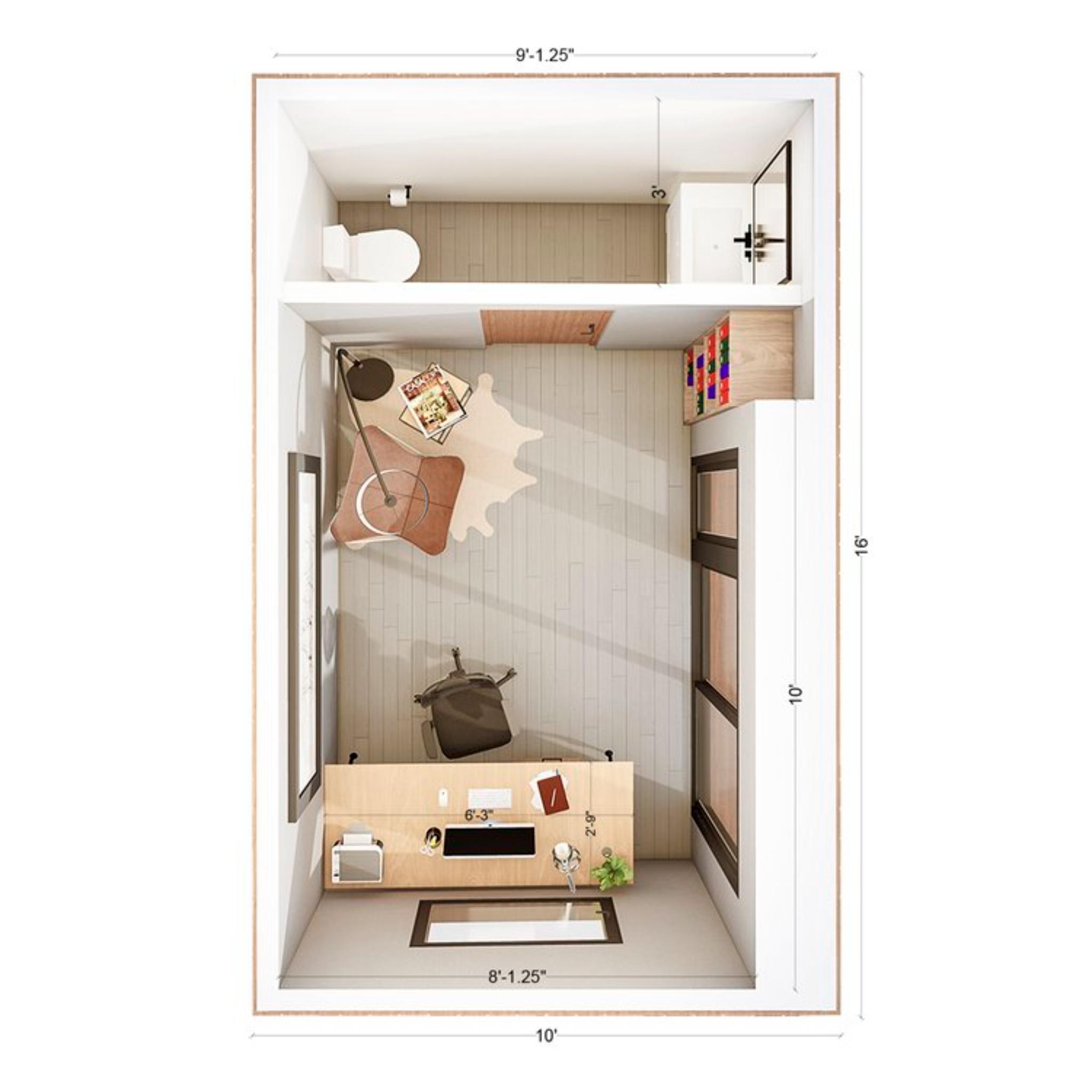 Mini-O Turnkey Outdoor Pod - The Sixteen Pod