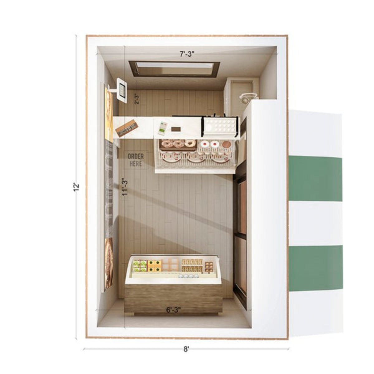 Mini-O Turnkey Outdoor Pod - The Twelve POD