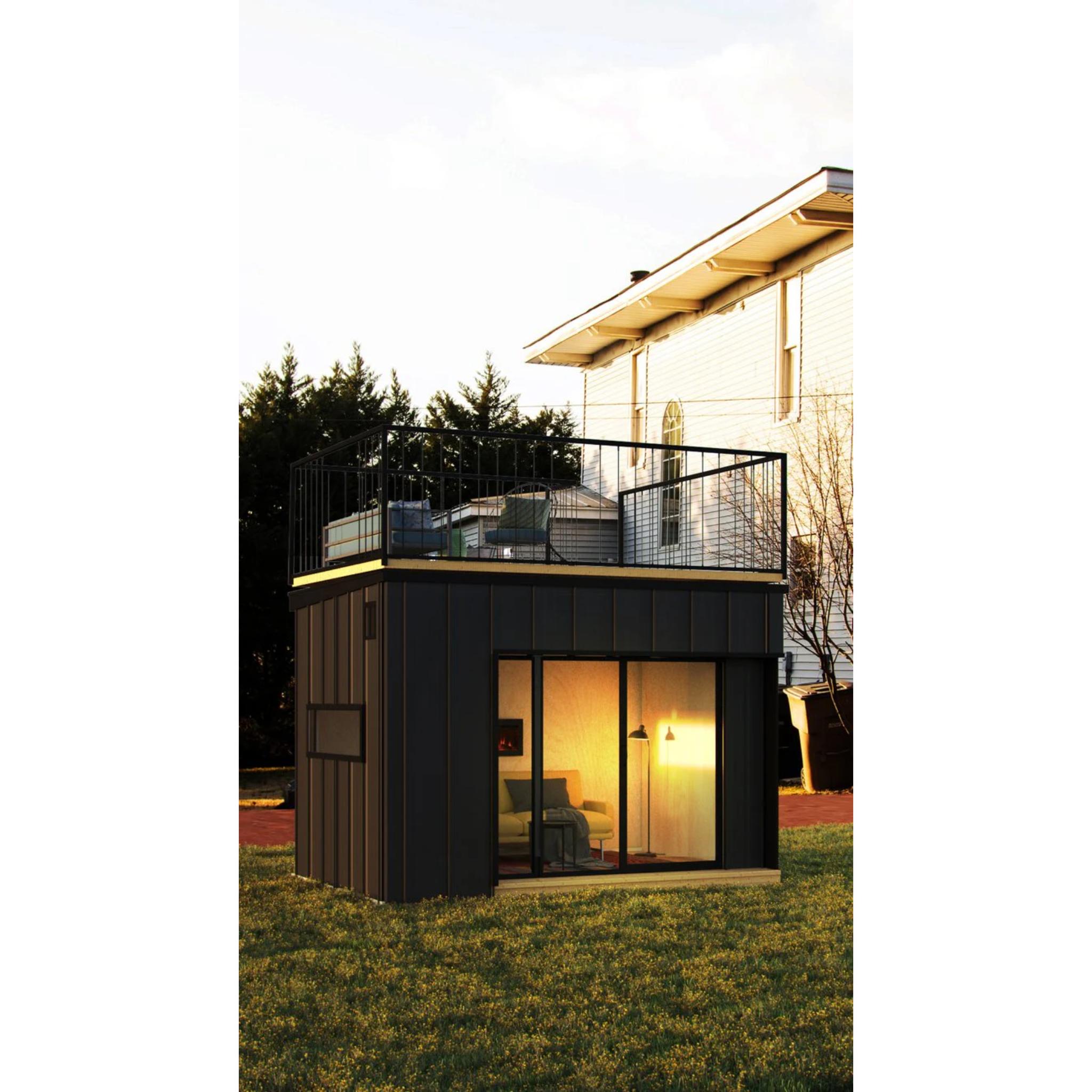 Mini-O Turnkey Outdoor Pod - The Twelve POD With Rooftop Deck
