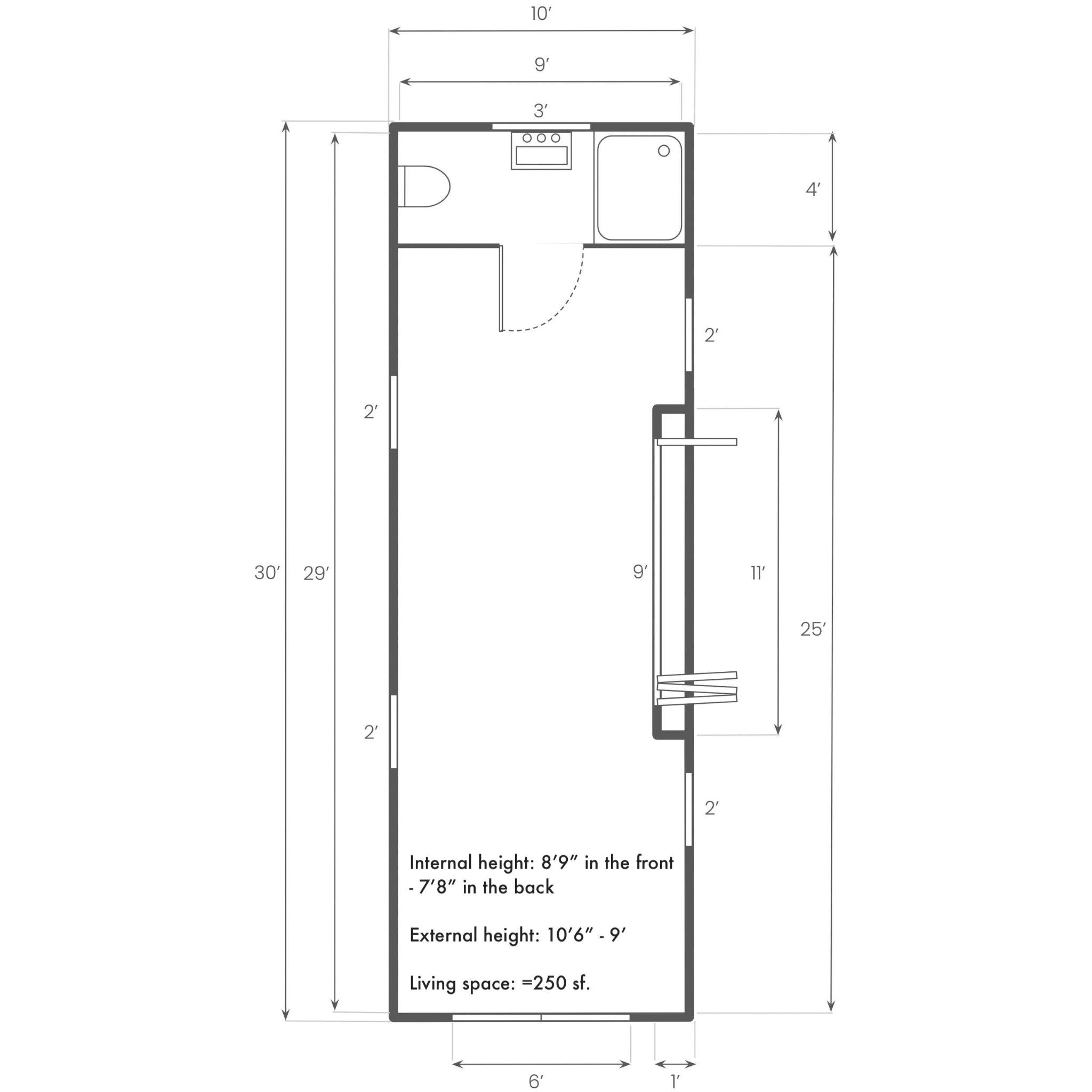 Mini-O Outdoor Pod - The Station Pod