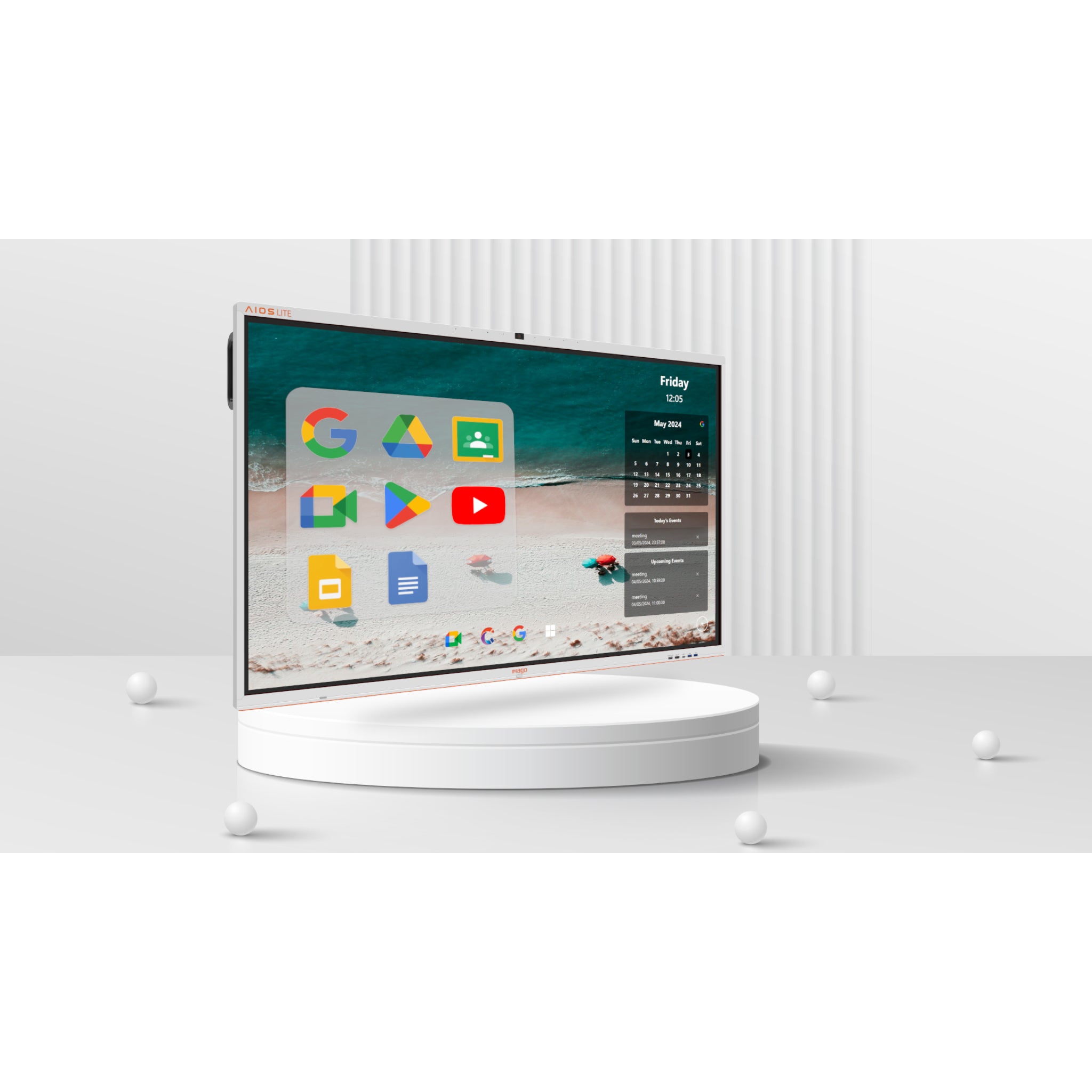IMAGO AIOS LITE Interactive Smart Board with Chrome OS Flex