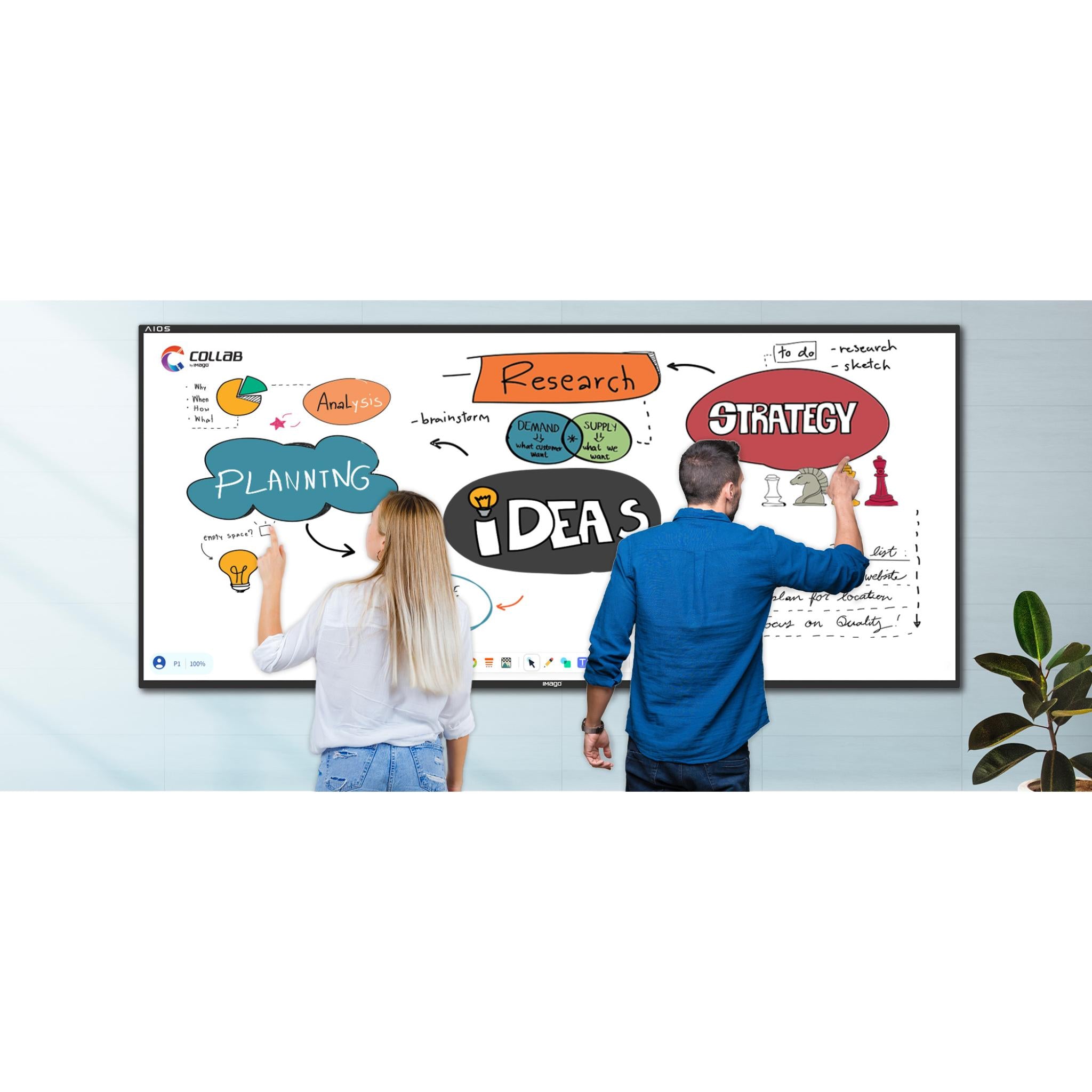 IMAGO AIOS PANORAMA Interactive Smart Board